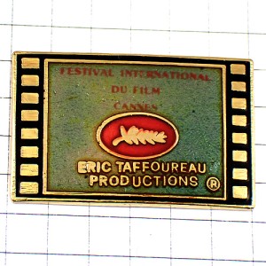 ピンバッジ・カンヌ映画祭パルムドール椰子の葉 FESTIVAL-INTERNATIONAL-DU-FILM CANNES FRANCE
