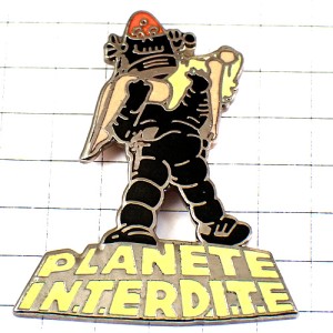 ピンバッジ・映画『禁断の惑星』ロボットのロビーSF PLANETE-INTERDITE FORBIDDEN-PLANET