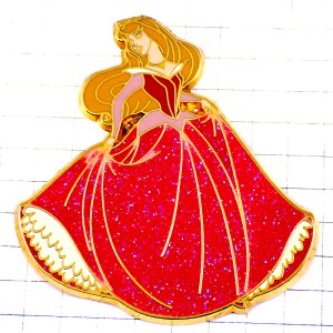 ピンバッジ・眠れる森の美女オーロラ姫ディズニープリンセス AURORA PRINCESS SLEEPING-BEAUTY