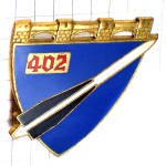 ブローチ・フランス軍ミリタリー第402砲兵連隊/ミサイル兵器 402RA 402E-REGIMENT-D-ARTILLERIE FRANCE