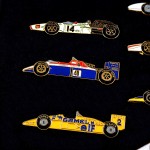 ピンバッジ・ホンダF1車セット８個アイルトン・セナ HONDA JAPAN AYRTON-SENNA MARLBORO CAMEL MOBIL-OIL