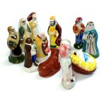 フェブ・クレッシュ生誕祭クリスマス飾り１２個 FEVE JESUS CRECHE MARIE JOSEPH ROIS-MAGES