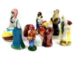 フェブ・クレッシュ生誕祭クリスマス飾り１２個 FEVE JESUS CRECHE MARIE JOSEPH ROIS-MAGES