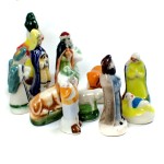 フェブ・クレッシュ生誕祭クリスマス飾り１２個 FEVE JESUS CRECHE MARIE JOSEPH ROIS-MAGES