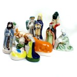 フェブ・クレッシュ生誕祭クリスマス飾り１２個 FEVE JESUS CRECHE MARIE JOSEPH ROIS-MAGES