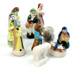 フェブ・クレッシュ生誕祭クリスマス飾り１０個 FEVE JESUS CRECHE MARIE JOSEPH ROIS-MAGES