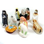 フェブ・クレッシュ生誕祭クリスマス飾り１０個 FEVE JESUS CRECHE MARIE JOSEPH ROIS-MAGES