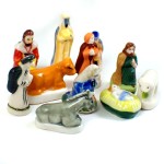 フェブ・クレッシュ生誕祭クリスマス飾り１１個 FEVE JESUS CRECHE MARIE JOSEPH ROIS-MAGES