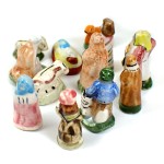 フェブ・クレッシュ生誕祭クリスマス飾り１２個 FEVE JESUS CRECHE MARIE JOSEPH ROIS-MAGES