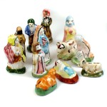 フェブ・クレッシュ生誕祭クリスマス飾り１２個 FEVE JESUS CRECHE MARIE JOSEPH ROIS-MAGES