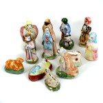フェブ・クレッシュ生誕祭クリスマス飾り１２個 FEVE JESUS CRECHE MARIE JOSEPH ROIS-MAGES