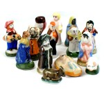 フェブ・クレッシュ生誕祭クリスマス飾り１４個 FEVE JESUS CRECHE MARIE JOSEPH ROIS-MAGES