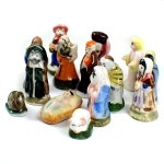 フェブ・クレッシュ生誕祭クリスマス飾り１４個 FEVE JESUS CRECHE MARIE JOSEPH ROIS-MAGES