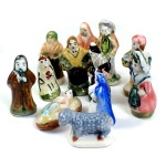 フェブ・クレッシュ生誕祭クリスマス飾り１２個 FEVE JESUS CRECHE MARIE JOSEPH ROIS-MAGES