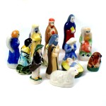 フェブ・クレッシュ生誕祭クリスマス飾り１２個 FEVE JESUS CRECHE MARIE JOSEPH ROIS-MAGES