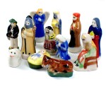 フェブ・クレッシュ生誕祭クリスマス飾り１２個 FEVE JESUS CRECHE MARIE JOSEPH ROIS-MAGES