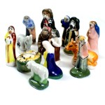 フェブ・クレッシュ生誕祭クリスマス飾り１４個 FEVE JESUS CRECHE MARIE JOSEPH ROIS-MAGES