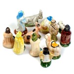 フェブ・クレッシュ生誕祭クリスマス飾り１２個 FEVE JESUS CRECHE MARIE JOSEPH ROIS-MAGES