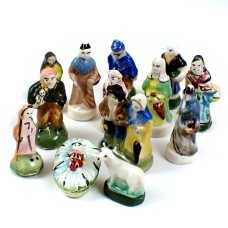 フェブ・クレッシュ生誕祭クリスマス飾り１３個 FEVE JESUS CRECHE MARIE JOSEPH ROIS-MAGES