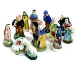 フェブ・クレッシュ生誕祭クリスマス飾り１３個 FEVE JESUS CRECHE MARIE JOSEPH ROIS-MAGES