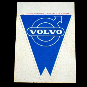 ステッカー・VOLVOボルボ車ブルー青い矢印