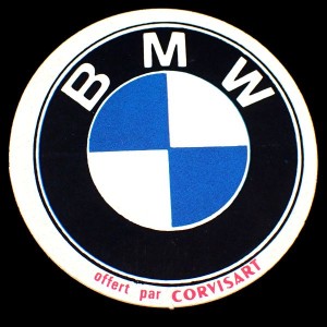 ステッカー・ＢＭＷビーエム車ロゴ二輪エンブレムBMWオートバイ