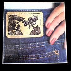 ステッカー・バッファロージーンズ洋服カウボーイ馬マニキュアの手 BUFFALO JEANS COWBOY