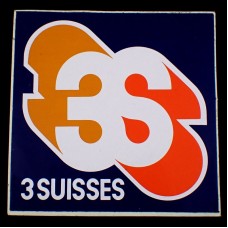 ステッカー・３スイスＳ通販会社 3-SUISSES FRANCE