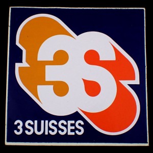 ステッカー・３スイスＳ通販会社 3-SUISSES FRANCE