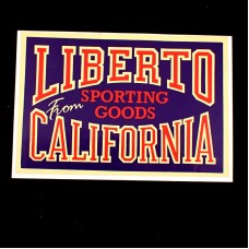 ステッカー・リベルト服ジーンズ/USAカリフォルニア州アメリカ LIBERTO JEANS CALIFORNIA USA