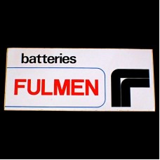 ステッカー・バッテリー自動車カー用品 BATERIES FULMEN FRANCE