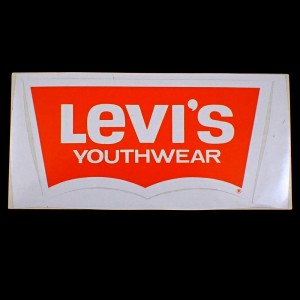 ステッカー・リーバイス洋服ブランド LEVISのラベル USA