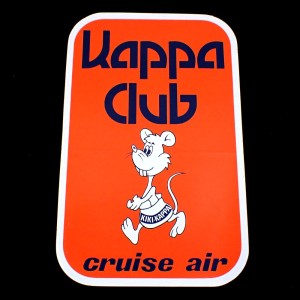 ステッカー・ネズミ鼠カッパクラブ旅行