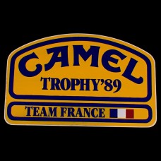 ステッカー・キャメル煙草タバコ1989年チームフランス国旗トロフィー