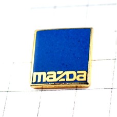 ピンバッジ・マツダ青いロゴ車 MAZDA LOGO
