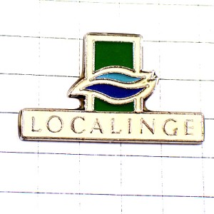 お買得ピンバッジ・ブルーの波 LOCALINGE FRANCE