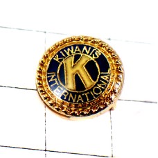 ピンバッジ・キワニス国際社会奉仕団体Ｋ KIWANIS INTERNATIONAL