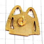 ピンバッジ・キオスク東屋マクドナルドＭ金色ゴールド CLICHY KIOSQUE MC-DONALD