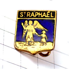 ブローチ・サンラファエル大天使の紋章 SAINT-RAPHAEL FRANCE