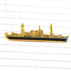 ピンバッジ・ジュールベルヌ軍艦ミリタリーフランス軍