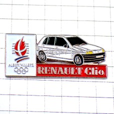 ピンバッジ・アルベールビル五輪ルノー車クリオ冬季オリンピック RENAULT RENAULT-CLIO ALBERTVILLE-1992 SAVOIE FRANCE