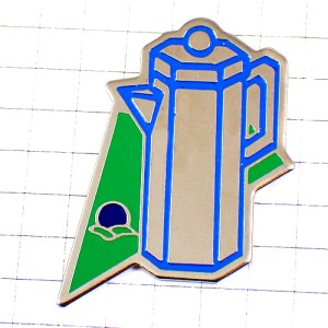 ピンバッジ・コーヒー用のポット珈琲