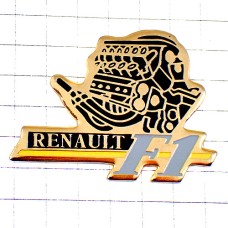 ピンバッジ・ルノーF1エンジン車レース仕様 RENAULT ENGINE FRANCE