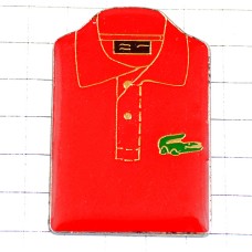 ピンバッジ・ラコステ赤ポロシャツ服 LACOSTE FRANCE