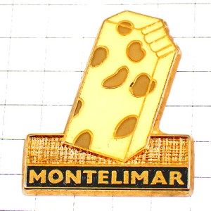 ピンバッジ・ヌガー菓子モンテリマール特産 NOUGAT MONTELIMAR FRANCE
