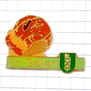 ピンバッジ・スイスのフリブール州の食べ物や紋章 ST-GALLEN CANTON SWISS