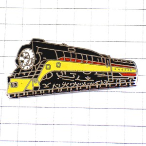 ピンバッジ・蒸気機関車トレイン鉄道黒い車両