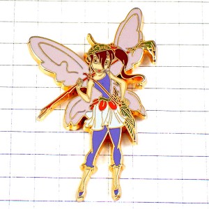 ピンバッジ・芸術の妖精ベス紫色ディズニー