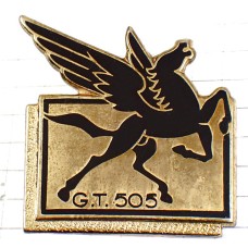 ピンバッジ・第５０５輜重連隊フランス軍ペガサス翼のある馬ミリタリー 505E-REGIMENT-DU-TRAIN 505RT FRANCE