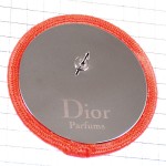ピンバッジ・クリスチャンディオールCDワッペン型 CHRISTIAN-DIOR FRANCE